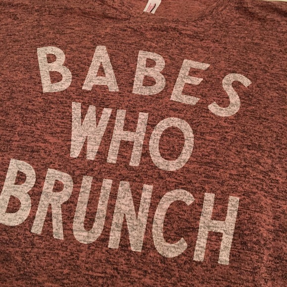 BABES WHO BRUNCH Cozy Sweatshirt in Rose - Picture 4 of 6